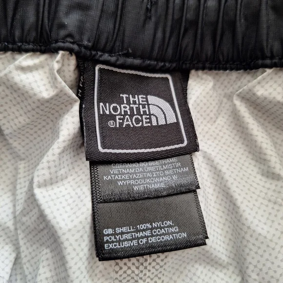 THE NORTH FACE Mens L Black Pants DRYVENT LIGHTWEIGHT WATERPROOF SHELL Nylon - Picture 3 of 15